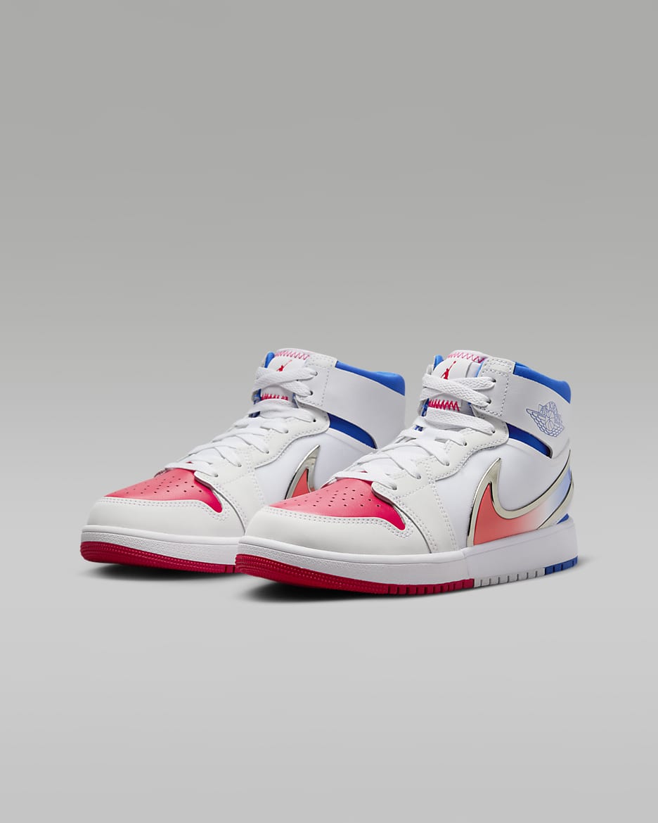 Red and blue nike air jordans cheap